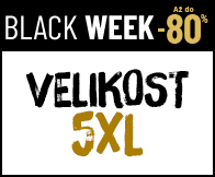 Velikost 5XL se slevou až 80 procent