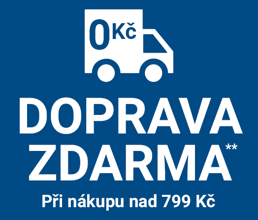 Doprava zdarma od 799 Kč