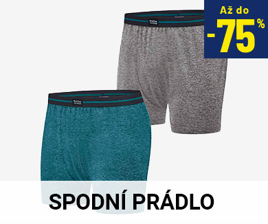 Spodní prádlo s až 75 procentní slevou