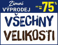 Všechny velikosti se slevou až 75 procent