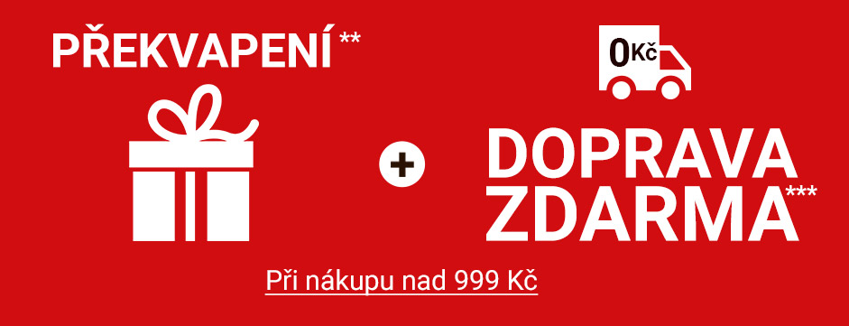 Dárek a doprava zdarma