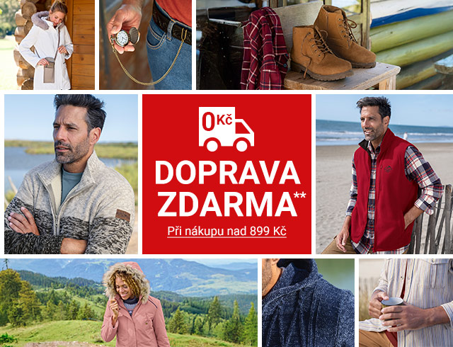 Doprava zdarma** Při nákupu nad 899 Kč