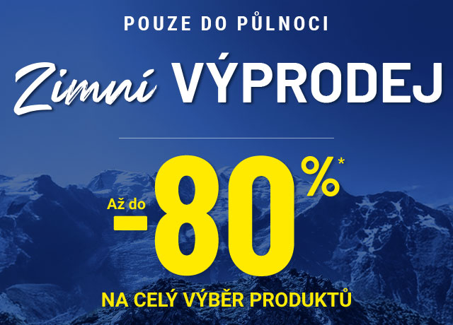 Sleva až do minus 80 procent