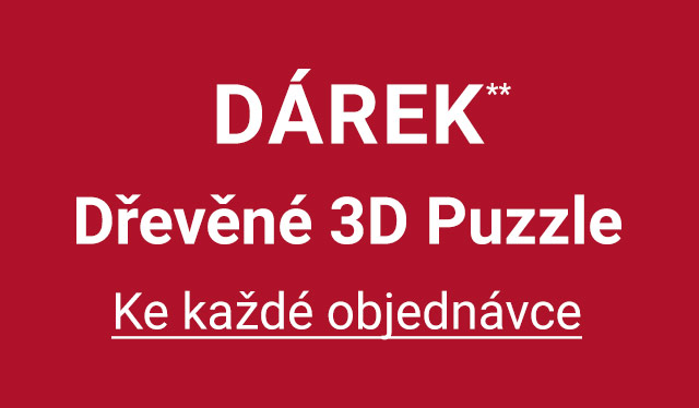 Dřevěné 3D Puzzle jako dárek