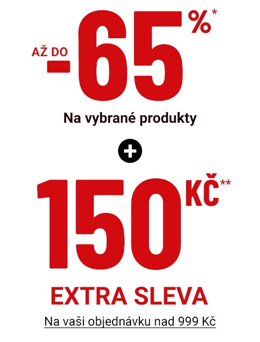 Sleva 150 Kč nad 999 Kč