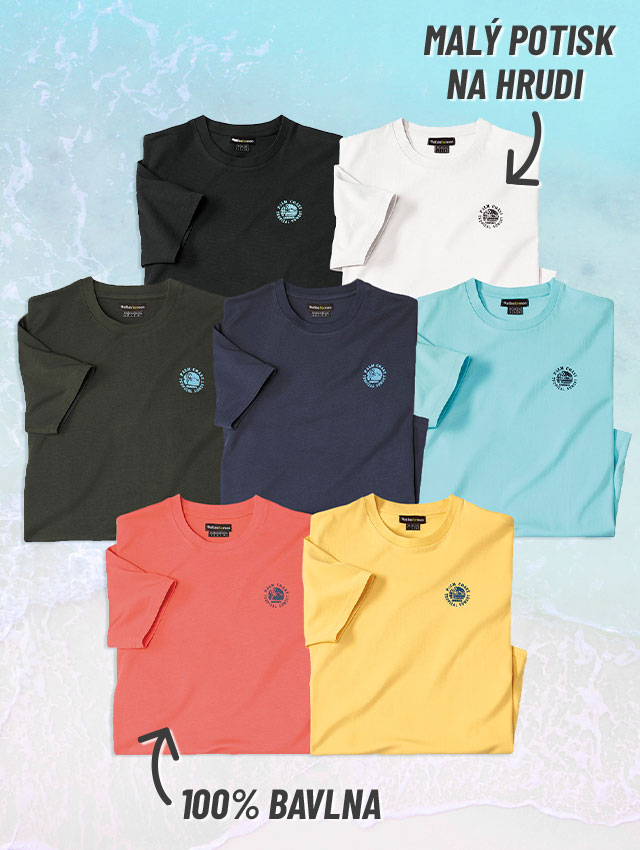 Malý potisk na hrudi