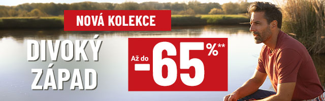 Divoký západ Až do -65 %**