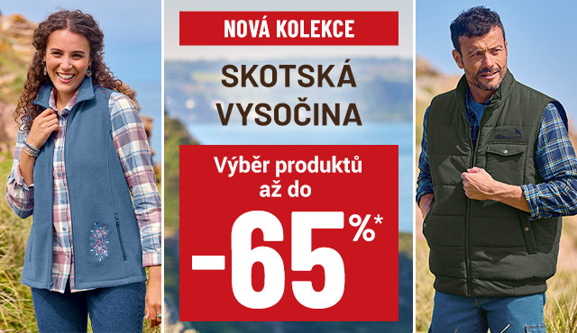 Nová kolekce se slevou až do minus 65 procent