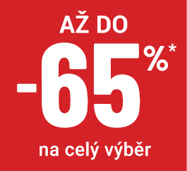 Až do minus 65 procent na celou kolekci