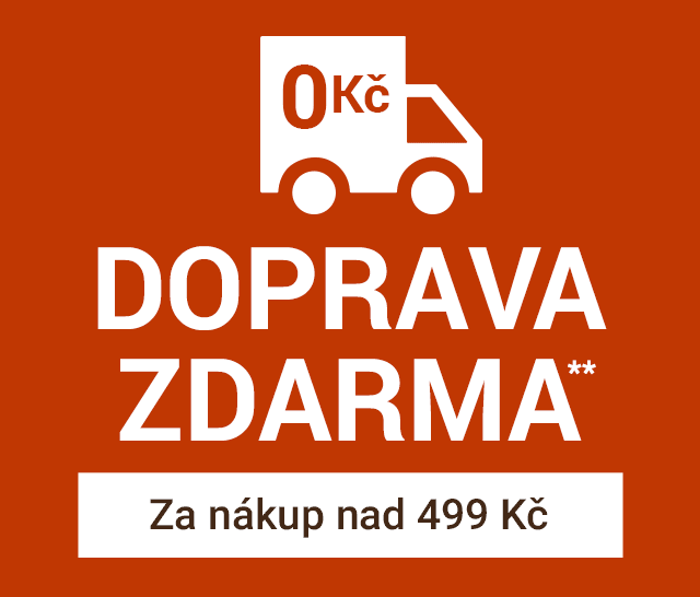 Doprava zdarma nad 499 Kč