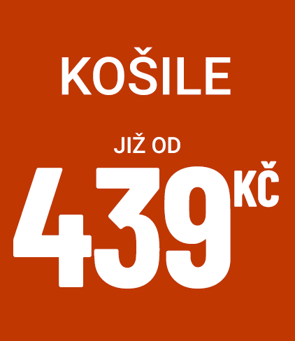 Pánské košile již od 439 Kč