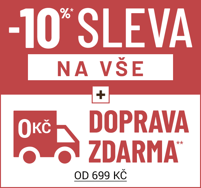 Extra sleva a doprava zdarma