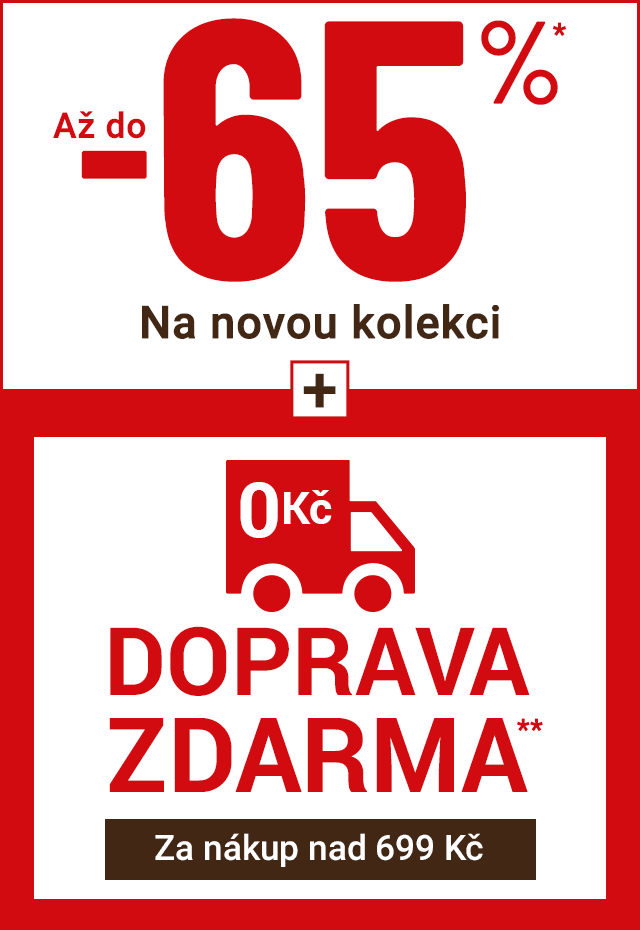 Doprava zdarma nad 699 Kč