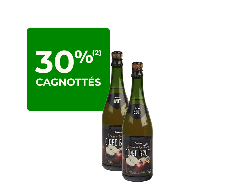 Auchan Cidre brut IGP