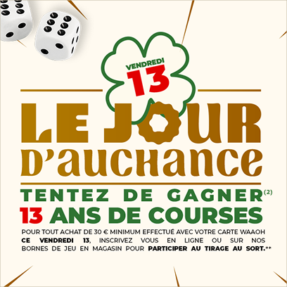 Tentez de gagner 13 ans de courses