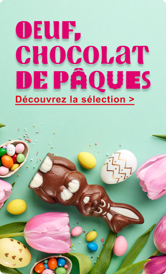Œufs et chocolats de pâques