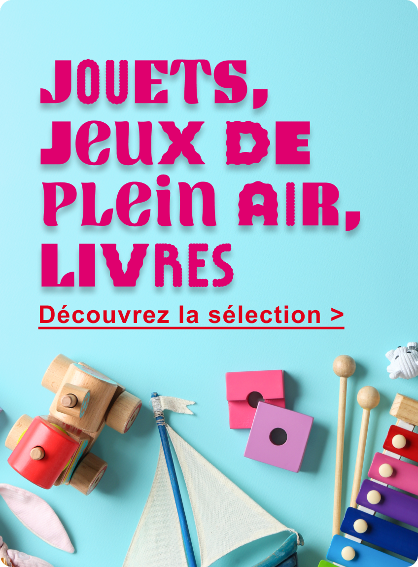 Jouets, jeux vid&eacute;o