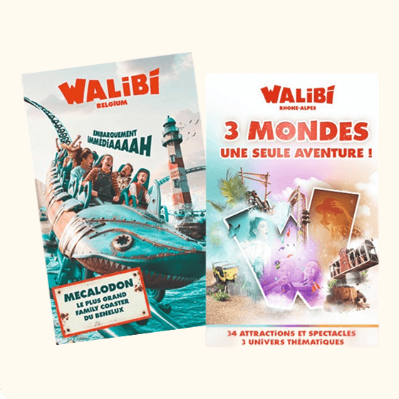 Profitez des nombreuses réductions sur Walibi