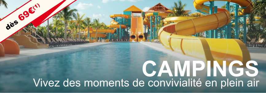 Auchan voyages : les campings