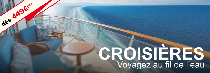 Auchan voyages : les croisières