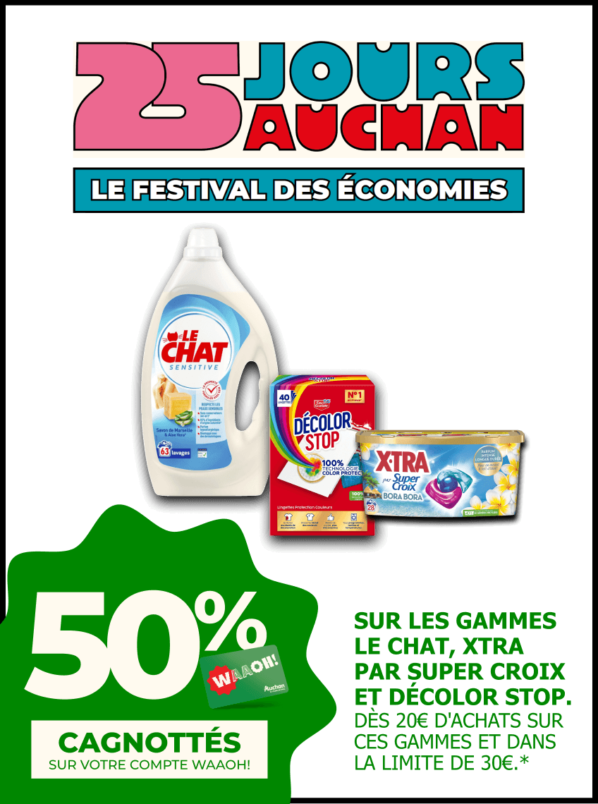 25 jours auchan