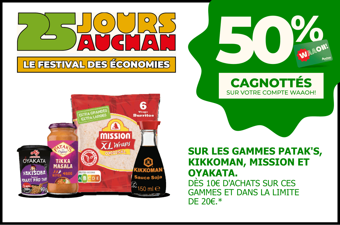 25 jours auchan