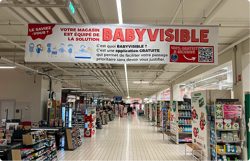 Faciliter le passage en caisse prioritaire