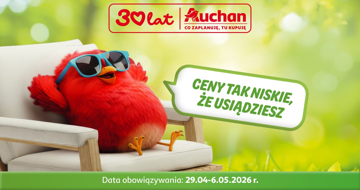 Ceny tak niskie, że usiądziesz