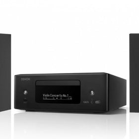 Denon RCD-N12 ja B&W 607 S3 stereojärjestelmä