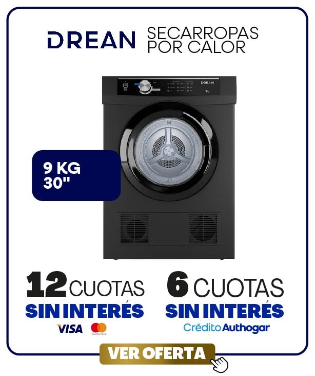 DREAN SECARROPAS POR CALOR 9 KG 30