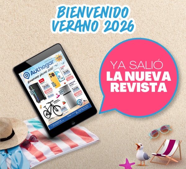 BIENVENIDO VERANO 2026
YA SALIÓ LA NUEVA REVISTA
Authogar