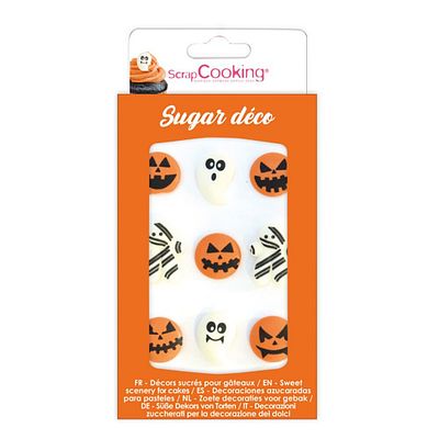 Deco Suiker Halloween 9 Stuks 12g