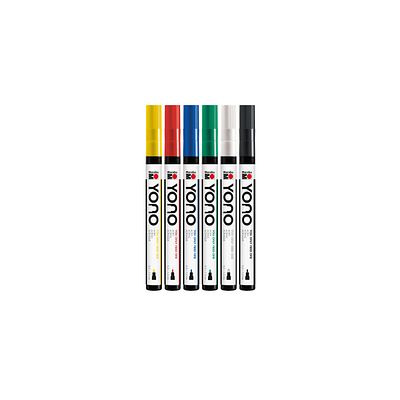 Verfstift YONO 0,5-1,5 mm 6 Stuks