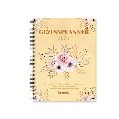 Agenda Familieplanner NL 16,5x21,5cm 1 Week Op 2 Pagina's