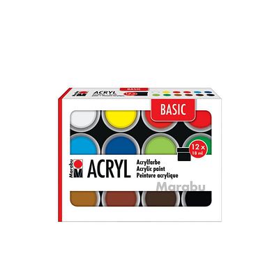 Acrylverf Basics 12x18ml