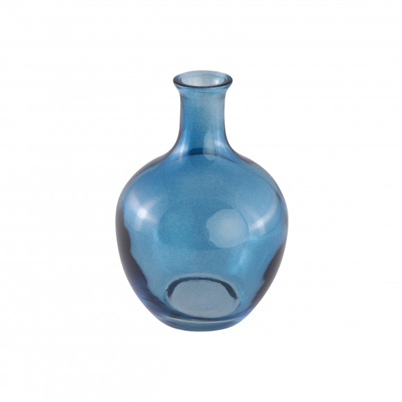 Vaas Jeansblauw H 11cm Ø 7,5cm -