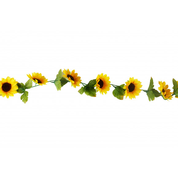 Slinger Met Zonnebloemen 220cm -