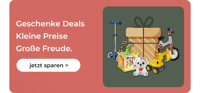 Geschenke Deals - Kleine Preise. Große Freuden. - Jetzt sparen!