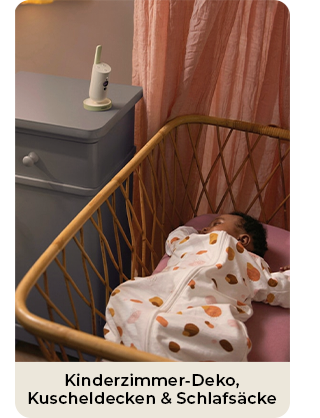 Kinderzimmer-Deko, Kuscheldecken & Schlafsäcke