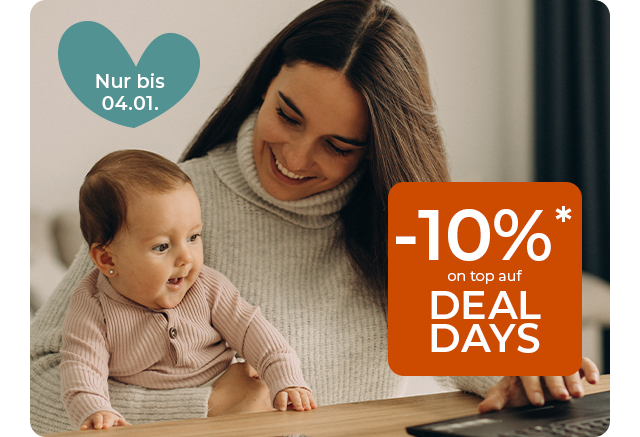 NUR BIS ZUM 04.01. - 10% on top auf Deal Days*