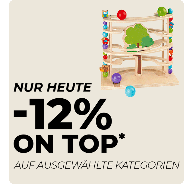 -12% Rabatt ohne Mindesteinkaufswert