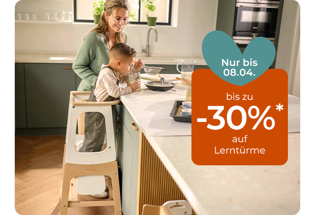 Lerntürme bis zu -30%* reduziert