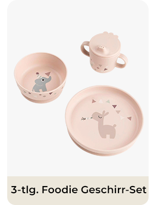 3-tlg. Foodie Geschirr-Set