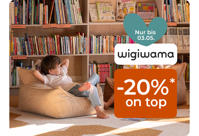 20% auf wigiwama