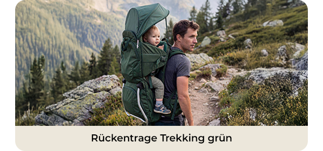 Fillikid Rückentrage Trekking grün