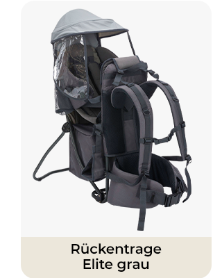 Fillikid Rückentrage Elite grau
