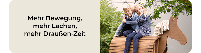 Mehr Bewegung, mehr Lachen, mehr Draußen-Zeit