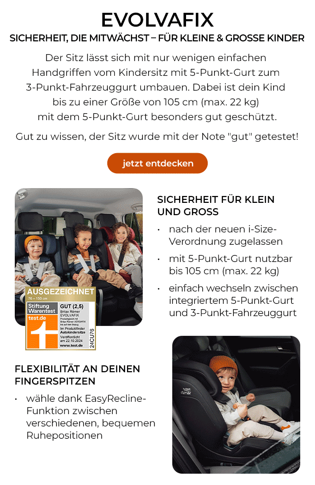 EVOLVAFIX - Sicherheit, die mitwächst 