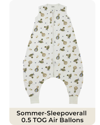 Meyco Baby Sommer-Sleepoverall 0.5 TOG Air Ballons