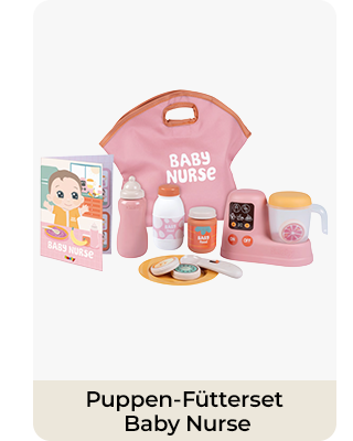 Smoby Puppen-Fütterset Baby Nurse